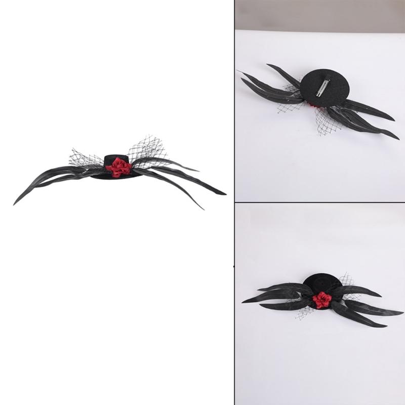 Plastic Skull Headbands For Halloween Parties Gothic Costume Accessory Portable Hair Decors
