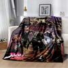 Anime JoJo Bizarre Adventure Flannel Blankets Print Child Adult  Throws Blanket Sofa Travel Teen Student Blanket
