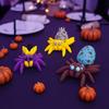 1 Set Spinneneierkapsel mit 10 Fidget-Spinnenspielzeug 3D-gedrucktes Modell mit beweglichen Gelenken Mini-Gelenkspinnenmodell Halloween-Party-Dekoration Geschenk