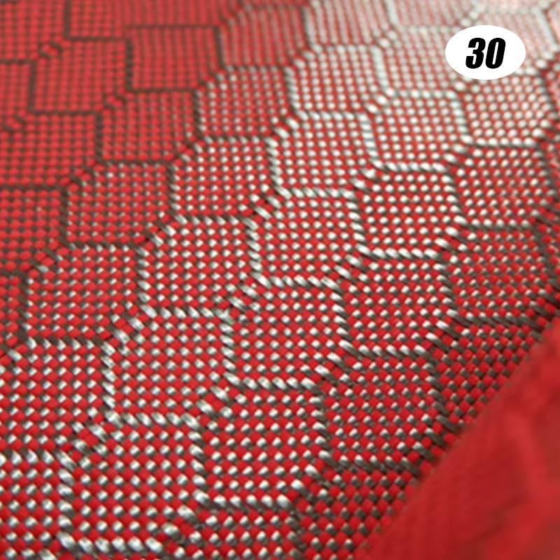 20x20cm Carbon Aramid Fiber Hybrid Fabric Cloth Twill Plain Weave Material Decor 3K Carbon Fiber Aramid Fiber DIY Material Suppl