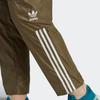 Adidas Originals Trefoil Stripe Casual Straight Leg Track Pants Men Bottoms Rock-Layer-Olive-Green HS2088