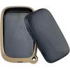 TPU Key Fob Cover Compatible with 2005-2017 Lexus CT200h ES350 GS300 GS350 GS430 GS450h GS460 Is F IS250 IS350 LS460 LS600h LX570 RX350 (Black/White)
