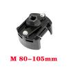 Universal Adjustable Oil Filter Wrench Set for 60mm-80mm Removal Tool Cap 1/2"