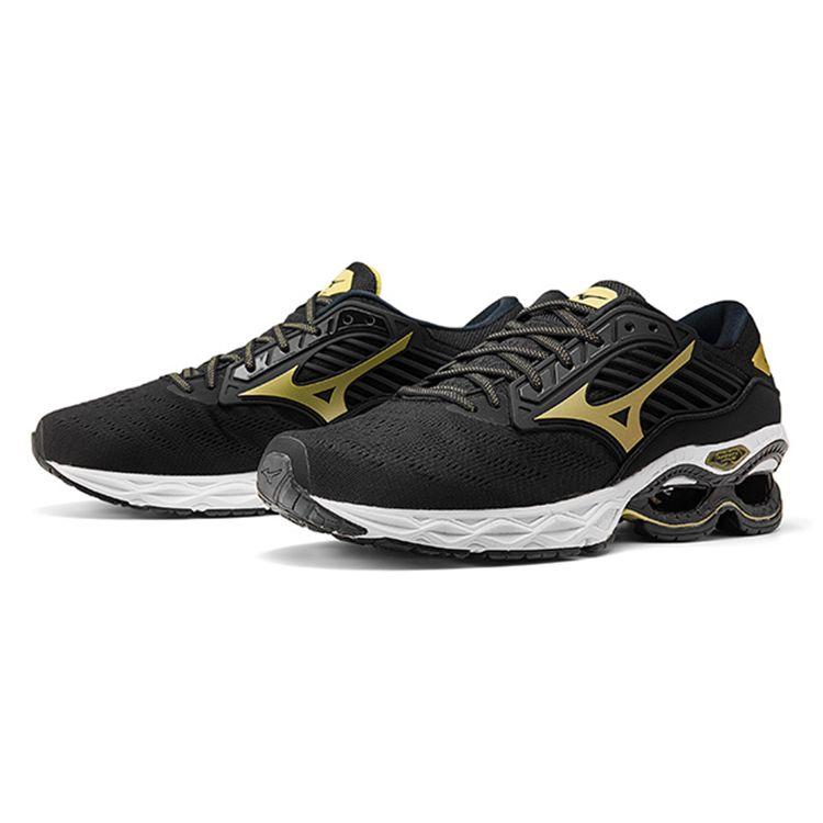 Mizuno Creation 22 Cushioning Stability Fabric Synthetic Leather Shock Absorption Durable Breathable Low Top Running Shoes Men Sneaker J1GC210150