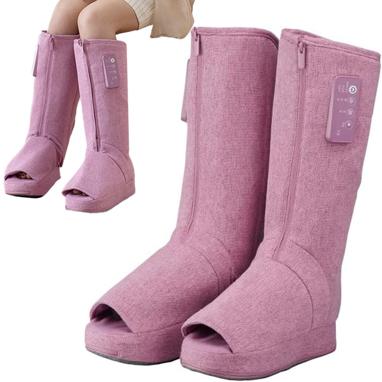 

Atex Lourdes Foot Massager for Soles, Calves, and Legs, Pink, AX-HP361pk, Made in Japan, Gift Idea