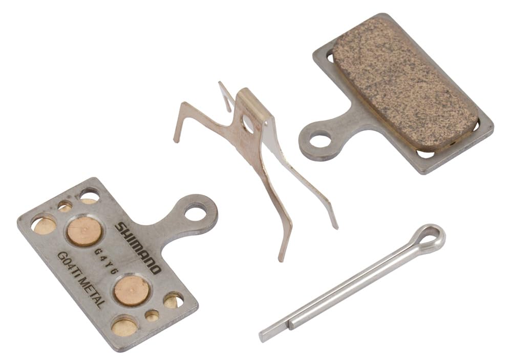 

SHIMANO Repair Parts Disc Brake Pads G04TI Metal Finless 1 Pair IBPG04TIMXA