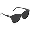 Jimmy Choo Grey Cat Eye Ladies Sunglasses Lidie F Sk 01ei Ir 59