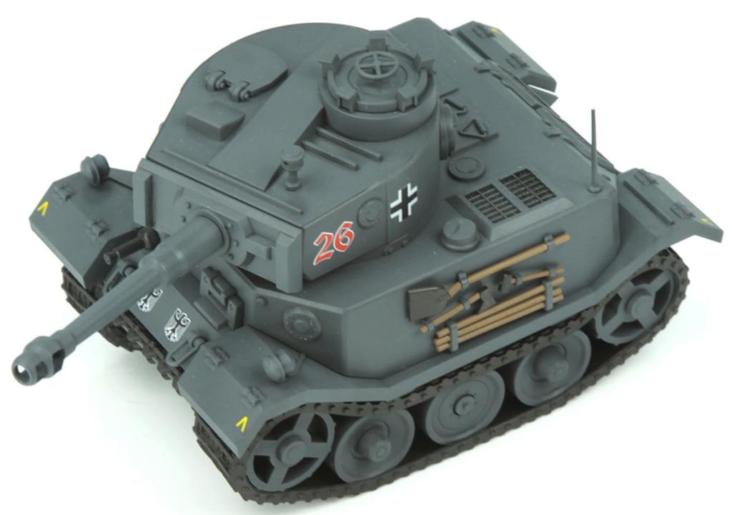 Mon Model World Wartoons Series German Heavy Tank Porsche Tiger VK Plastic Model MWWT015 45.01 Non-Scale