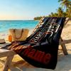 Harley-davidson Motorcycles Personalized Name Beach Towel Soft Durable Quick-Dry Perfect for Traveling Yoga Camping and Swimming
