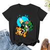 Bugs On A Fable T-Shirt Summer Clothes Aesthetic Clothing Animal Print Anime Clothes Tight Shirts For Women
