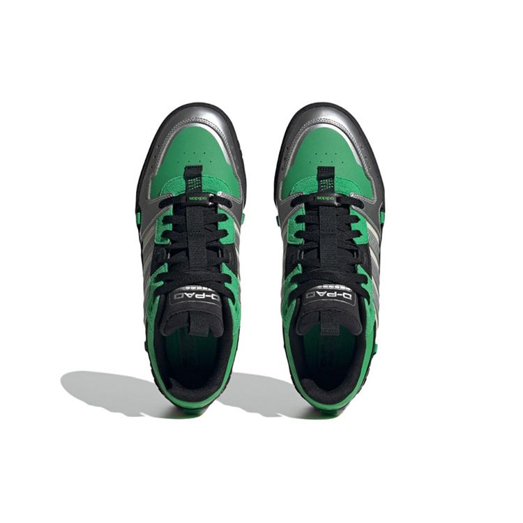 Adidas Neo D-Pad Fabric Leather Comfortable Trendy Slip-Resistant Wear-Resistant Lightweight Low-Top Skate Shoes Unisex Sneaker IG7629