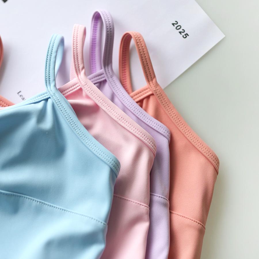 Girls' Camisole Ballet & Gymnastics Dance Costume with Gauze Skirt