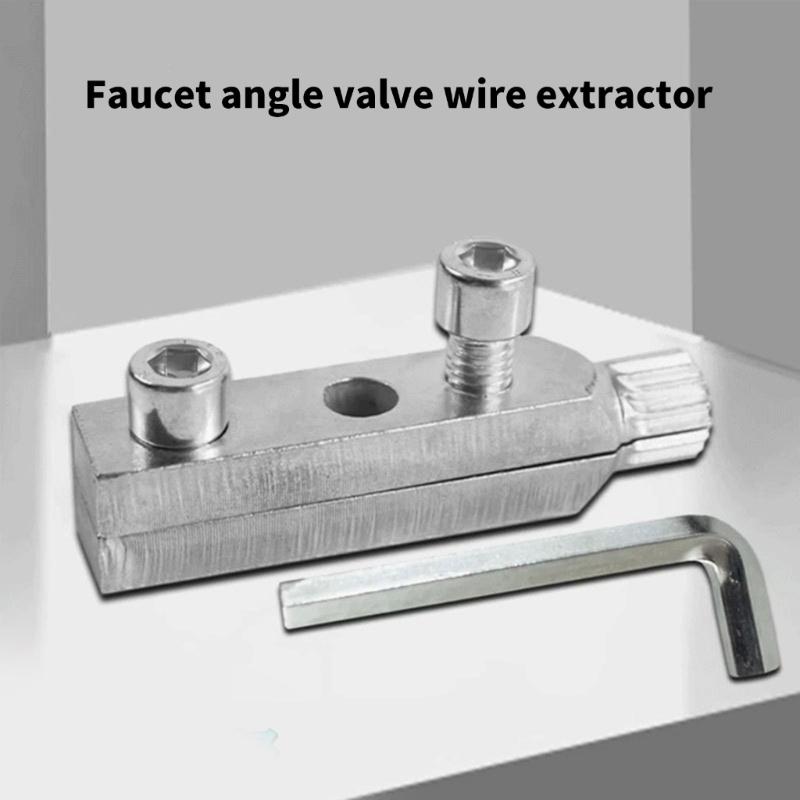 Valves Faucet Removal Tool Suitable for Efficient Extraction of Broken Screws and Water Pipe Challenging Plumbing Tasks
