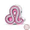Brandneu Kupfer Metall 12 Tierkreis Glänzend Prinzessin Rosa Glücksbringer Perlen Komponenten Perlen Komponenten 3mm Do It Yourself Perfektes Geschenk Hohe Qualität Fein