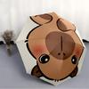 1pc Capybara Automatic Open/Close Umbrella, Portable Folding umbrella for Everyday Use y250826060