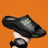 Fashion 2025 New Men's Slippers Outdoor Summer Trend Beachwear Sensation Youth Sports Dual-use Sandals Comfortable Rubber Sole