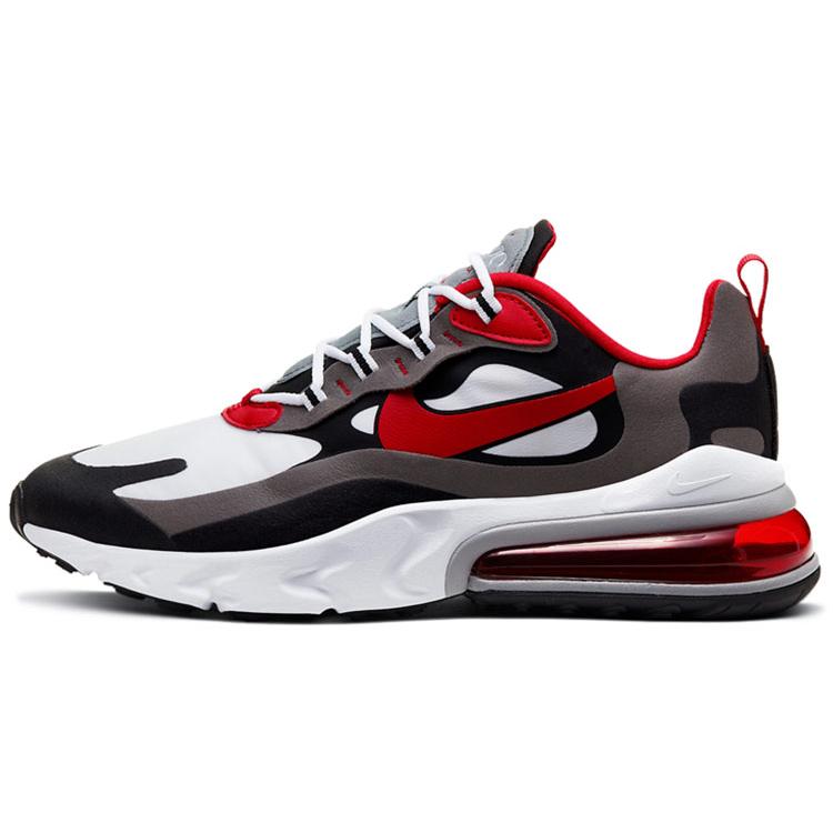 New Nike Air Max 270 React Black Iron Grey University Red CI3866-002