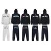 Trapstar Pánská Dámská Tepláková souprava Mikina s kapucí na zip Dlouhé kalhoty Set Ležérní Streetwear
