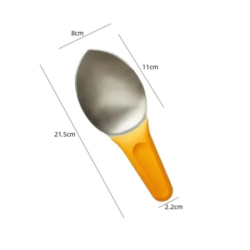 

Многофункциональная ложка для чистки фруктов, разделитель мяса манго, резак для домашней кухни, гаджеты для резки фруктов, арбуза, копания, ложка 1PCS