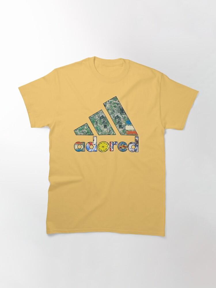 Oasiss The Stone Roses Adored 80_s Sports Lemon Design Classic T-Shirt