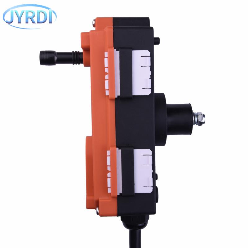 F21-E1B 6 Buttons  Industrial Wireless Radio Crane Remote Control Switches Hoist Overhead Bridge Crane Lift Control