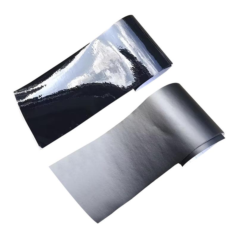 1Pc 10*100cm Car Body Stickers,Matte Glossy Black Protective Film,Car Body Sticker Wrapping Foil,Decorative Sticker Accessories