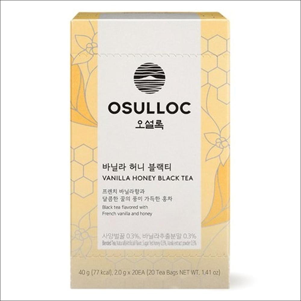 

OSULLOC Черный чай с ванилью и медом 20EA X 2g X 1BOX