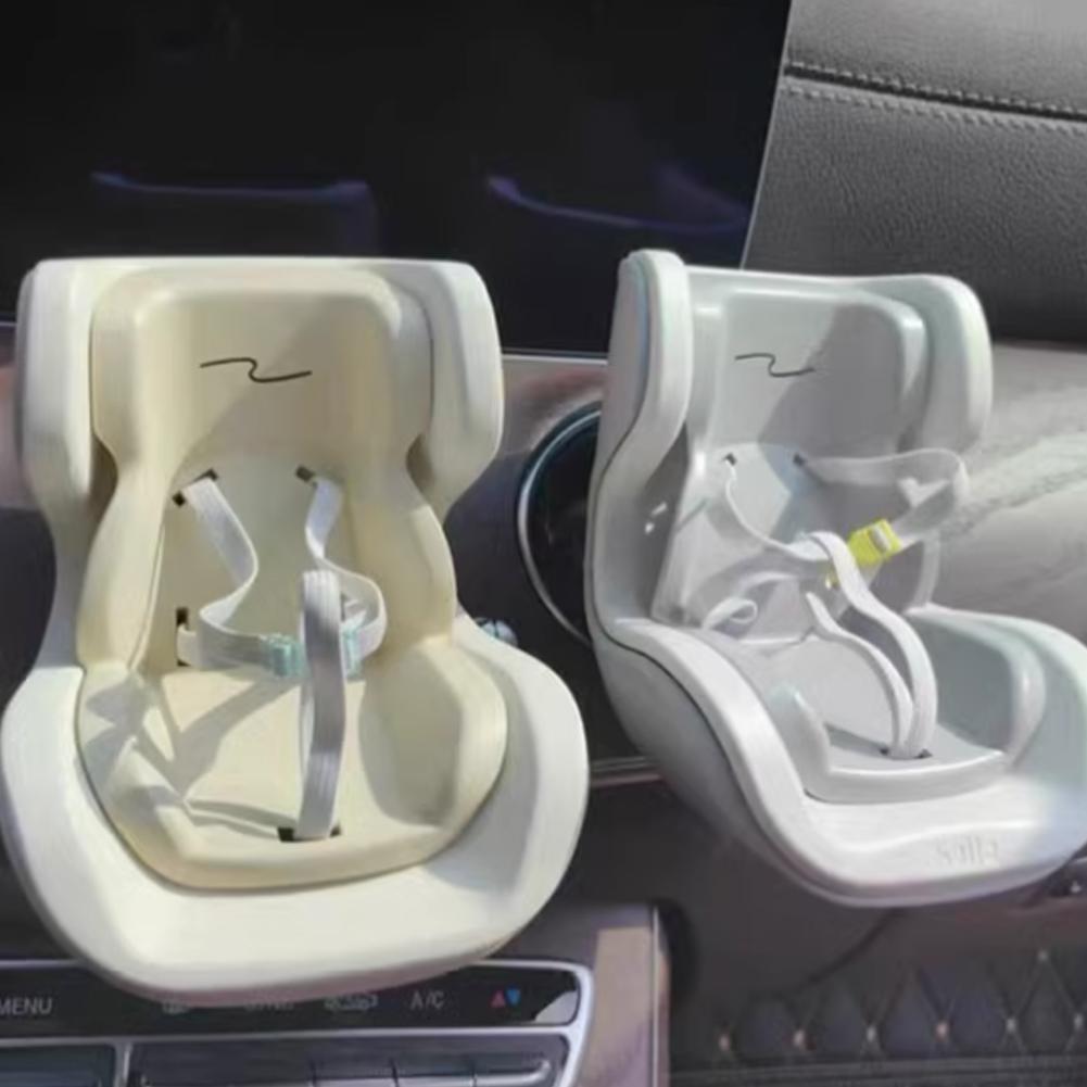 Car Doll Safety Seat For 17cm Labubu Cartoon Chair Model For Labubu Car Seat Outlet Decor For Labubu Doll Car Interior Styling