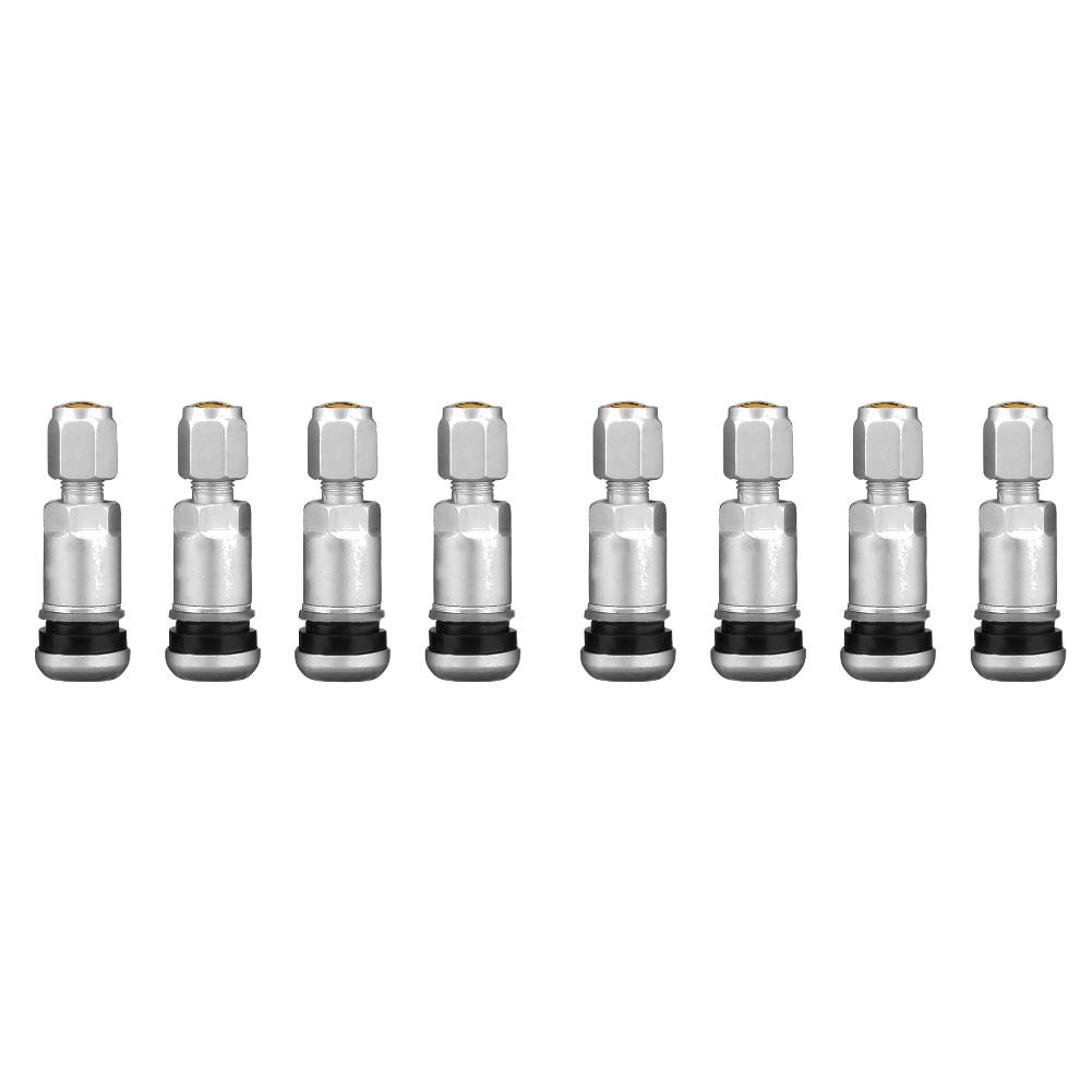 Universal Tubeless Tyre Valve Stems Caps Car Motorcycle Tire Valve Air Cover Tyre Wheel Round Cover Automobiles Accessories