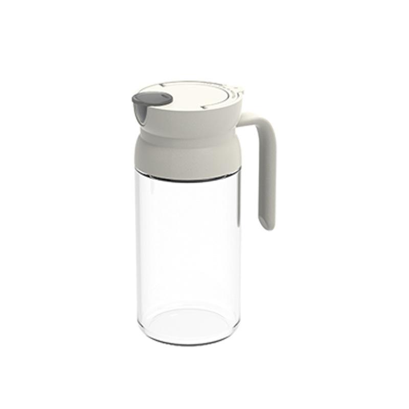 Large-capacity Leak-proof Automatic Opening and Closing Oil Control Bottle for Kitchen Household