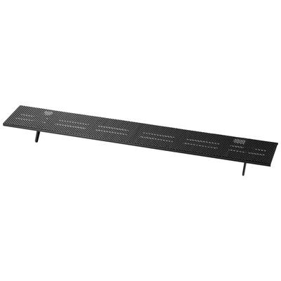 ELECOM TV Accessories TV Storage Shelf with Sheet Compatible with 42 Inches and Above Model 90cm Load Capacity 5Kg Black Non-slip AVD-TVTS02BK