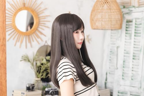 Clearstone WIGGY RICH Wig, Straight Long, Women's, Brownie Black