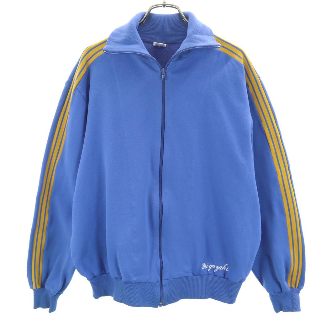 adidas 70s Vintage West German tag made by Descente Track jacket 4 blue Men's Used