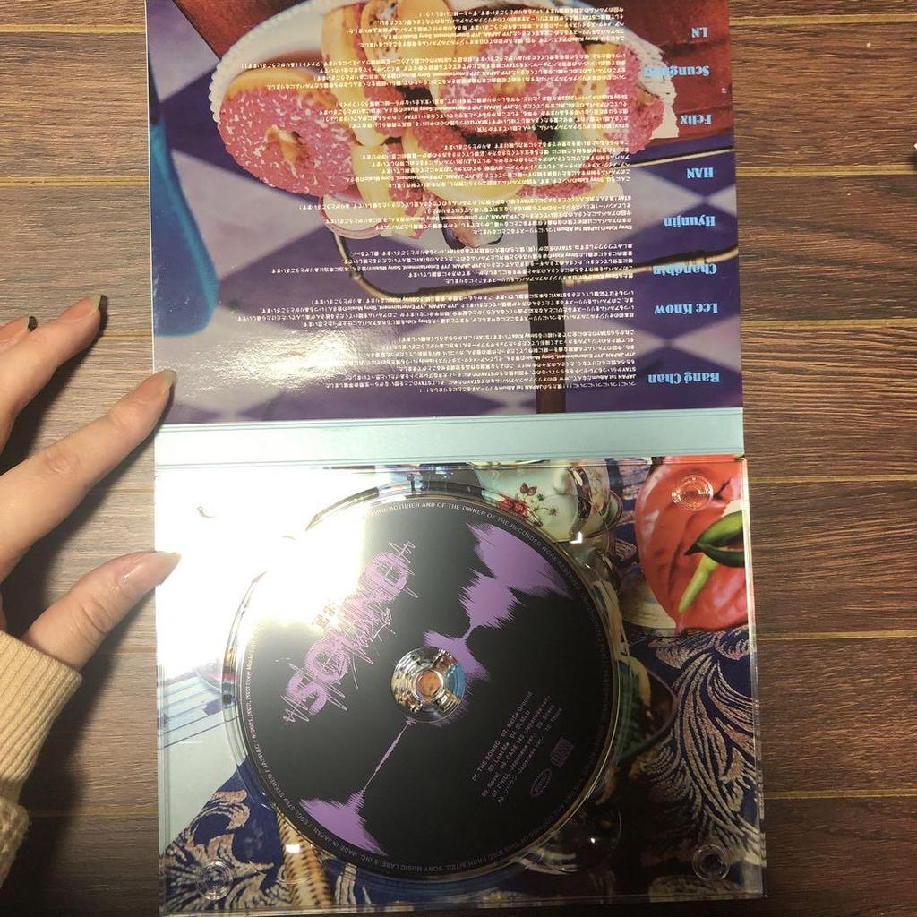 [USED] Stray Kids CD, clear file, magazine, strap