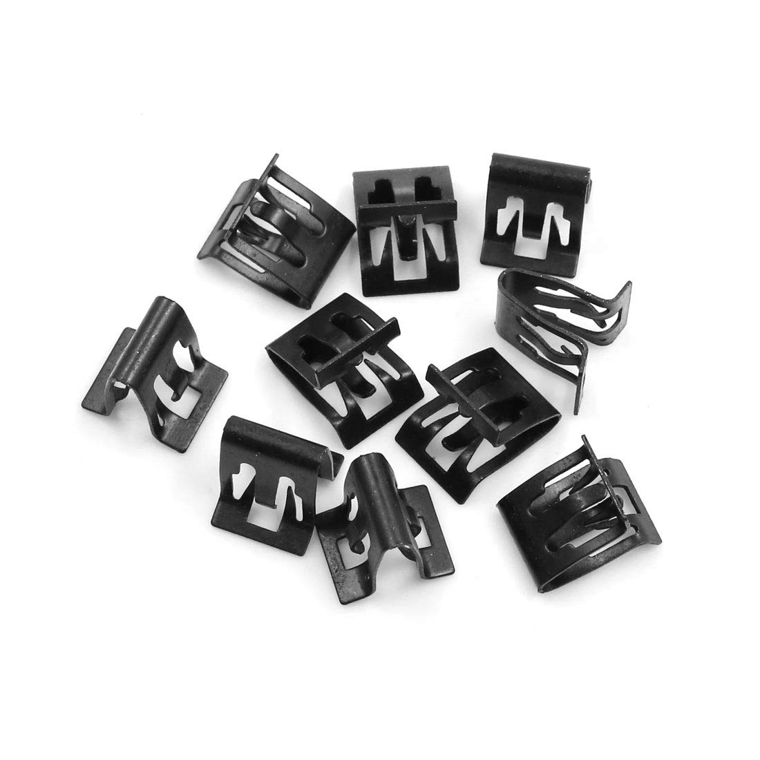 uxcell Automotive Dashboard Retainer Console Instrument Panel Metal Clip 14 чёрный