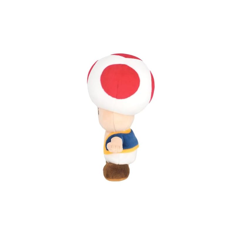 Sanei Boeki Super Mario ALL STAR COLLECTION Toad (S) W11 X D10 X H20cm Plush Toy AC04