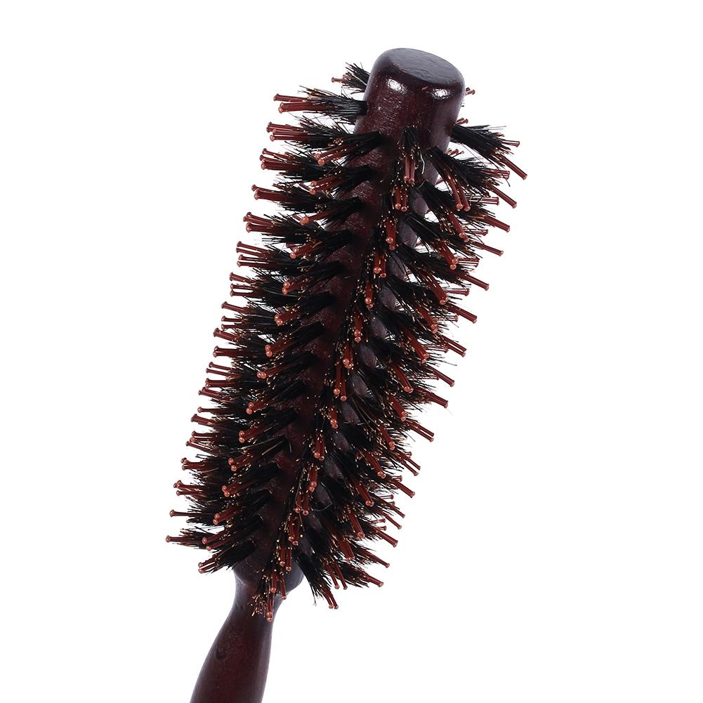 Professional Wooden Handle  Anti Static Curly Hair Comb Hairdressing Radial Round Brush