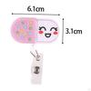 Retractable Badge Holder ID Reel Clip Card Holders Nurse Style A