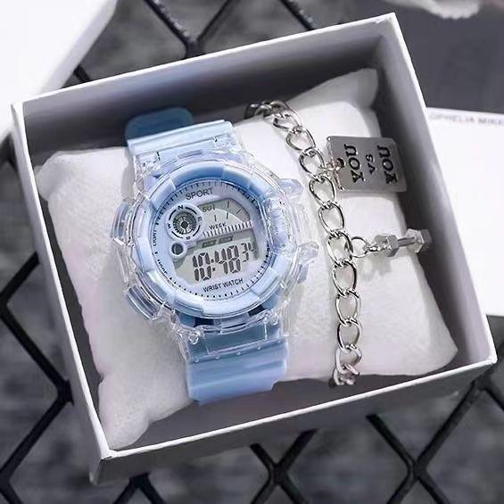 High-value Electronic Children's Watch, Student Multi-functional Sports, Alarm Clock, Luminous Waterproof, Junior High School Boy Personality Trend