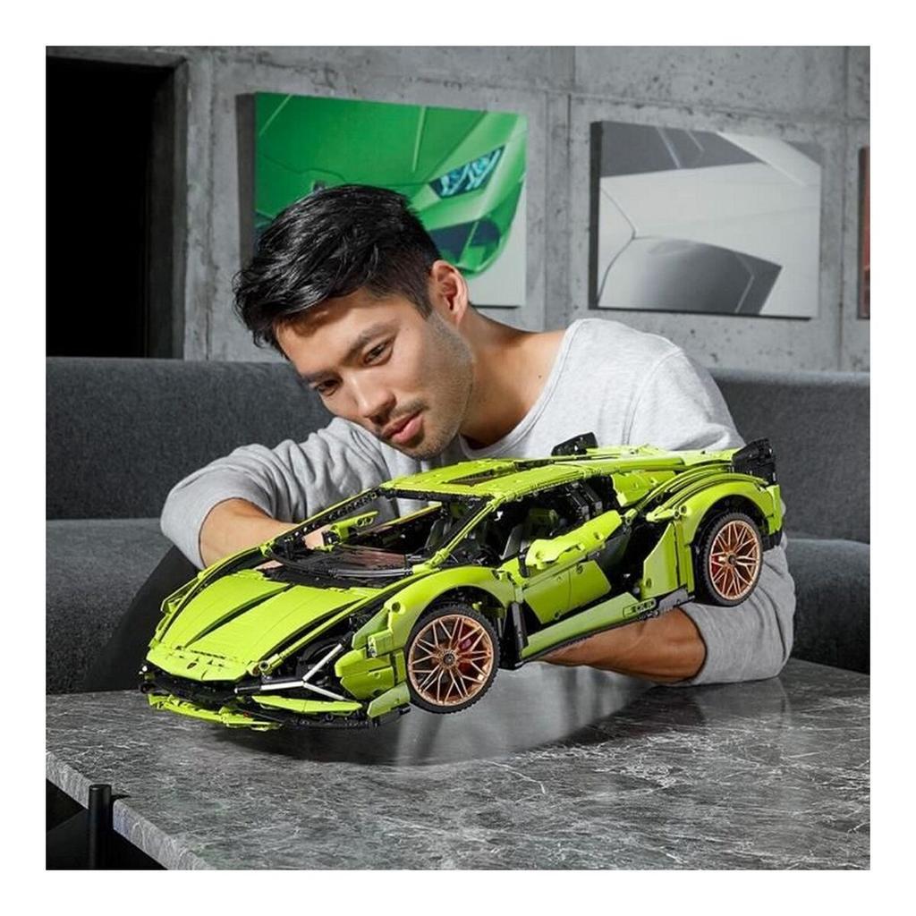 Bausatz Lego Lamborghini Sián FKP 37 Mehrfarbig