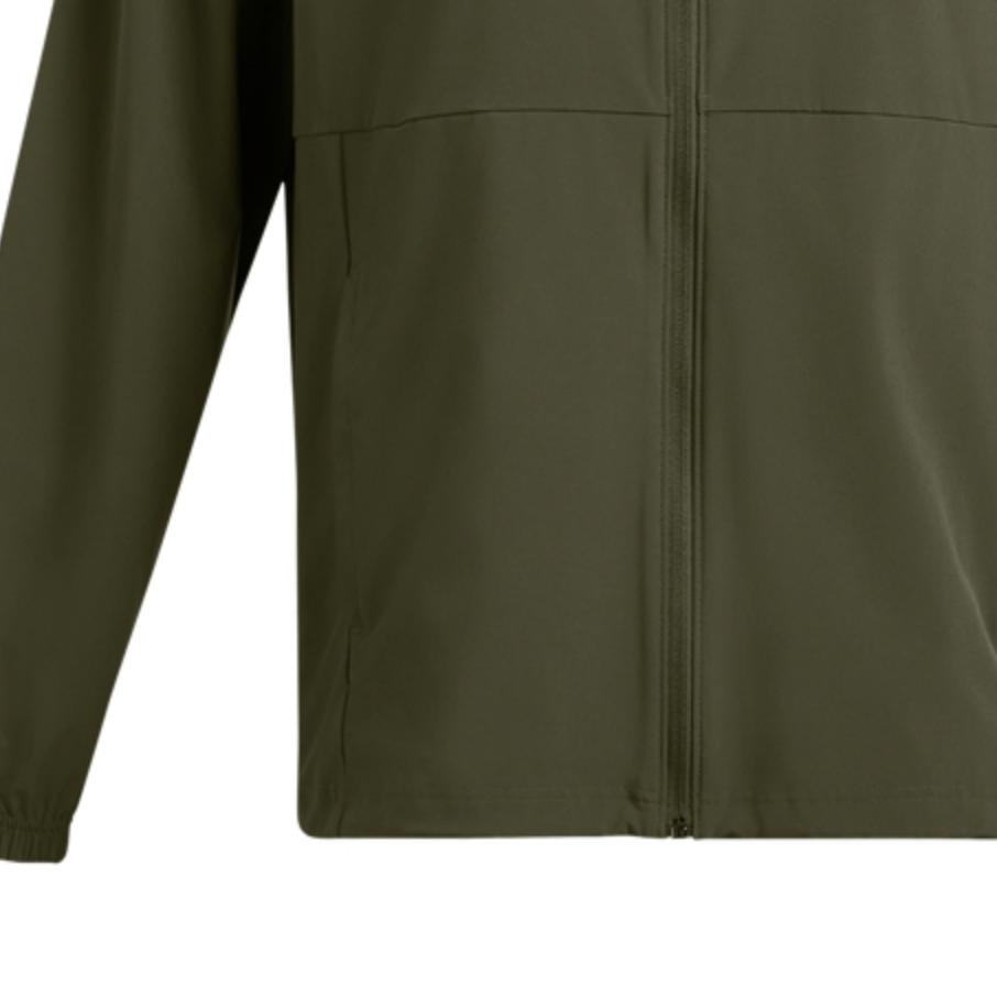 Under Armour UA Vibe Windbreaker Woven Training Solid Color Hooded Long Sleeve Jacket Men Jacket Dark-Green 1386555-390