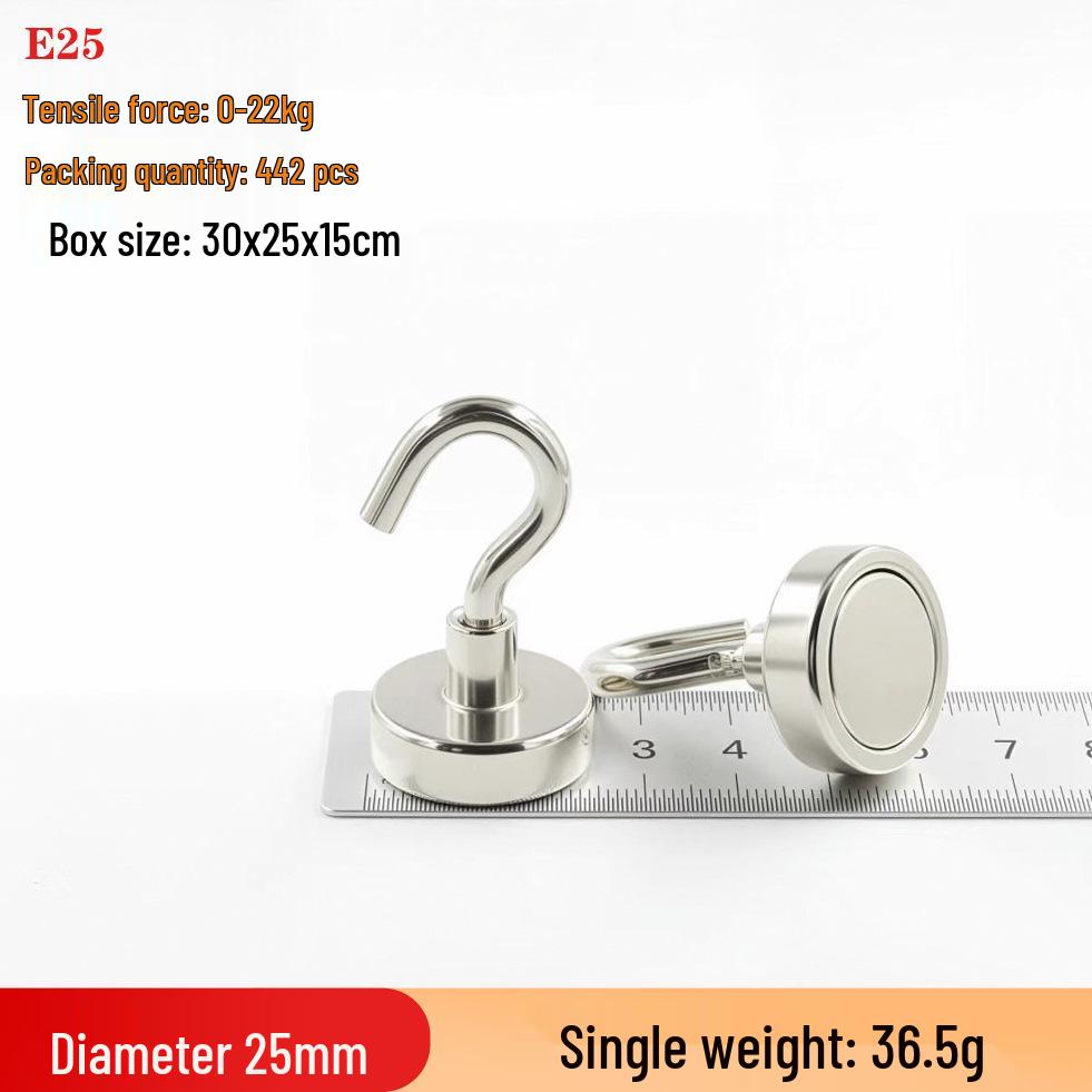 Magnetic Hook for Kitchen Storage - Strong, Hole-Free Back-of-Door Solution