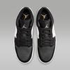 Jordan Air Jordan 1 Low top Vintage Basketball Shoes Men's Black White