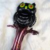 Owls Pumpkin Inflatable Stick Pumpkin Ghost Aluminum Foil Balloon Roll Skull Handheld Stick  Bar