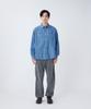 Chambray Work Shirt Tops Shirt Long Sleeve BLUE M [Snow Peak] SH-26SU003 Men's Women's