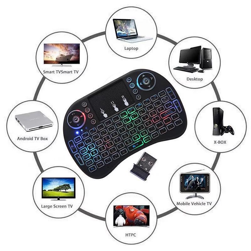 Wireless Mini USB Keyboard and Mouse Set with Dry Battery and Game Console Compatibility