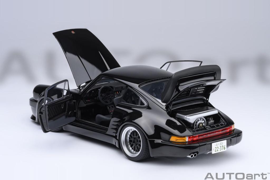 AUTOart Scale Porsche 911 Turbo Blackbird 1 Finished Product 78158 1/18 (930) "Wangan Midnight" (Volume Specification)