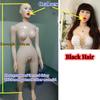 VaHppy Inflatable Doll Sex Dolls Man's Girlfriend Masturbator Thickened Extra Tall Oral/Anal Sex 3in1 Full Figured Large Breasts Hips Slim Waist