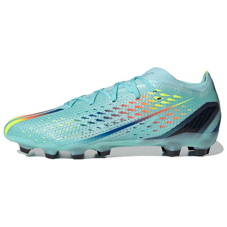 Adidas X Speedportal.2 Round Toe Lace-Up HG (Rubber Short Studs) Artificial Grass Fabric Non-Slip Wear-Resistant Soccer Shoes Men Soccer Shoes GW8452