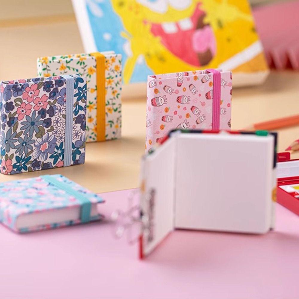 

Portable Watercolor Painting Book Square Art Painting Notepad New Pocket Sketchbook Travel 04